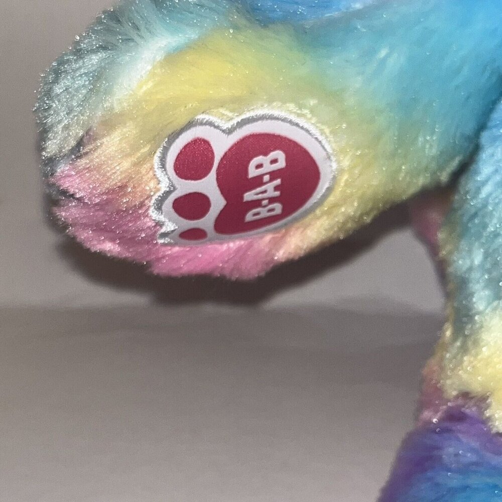 17" Build A Bear Great Wolf Lodge EXCLUSIVE RAINBOW Plush Limited Edition BAB - Picture 3 of 10
